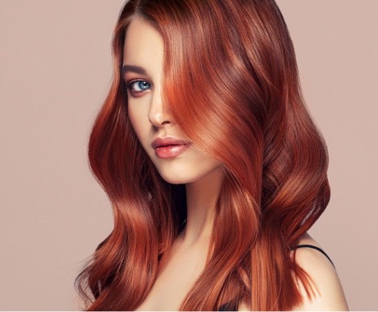 St Patrick's Day Tangle Free Hair Red Haired Model