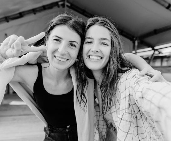 Keep hair glowing while glamping|