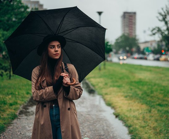 Top hairstyles for rainy days