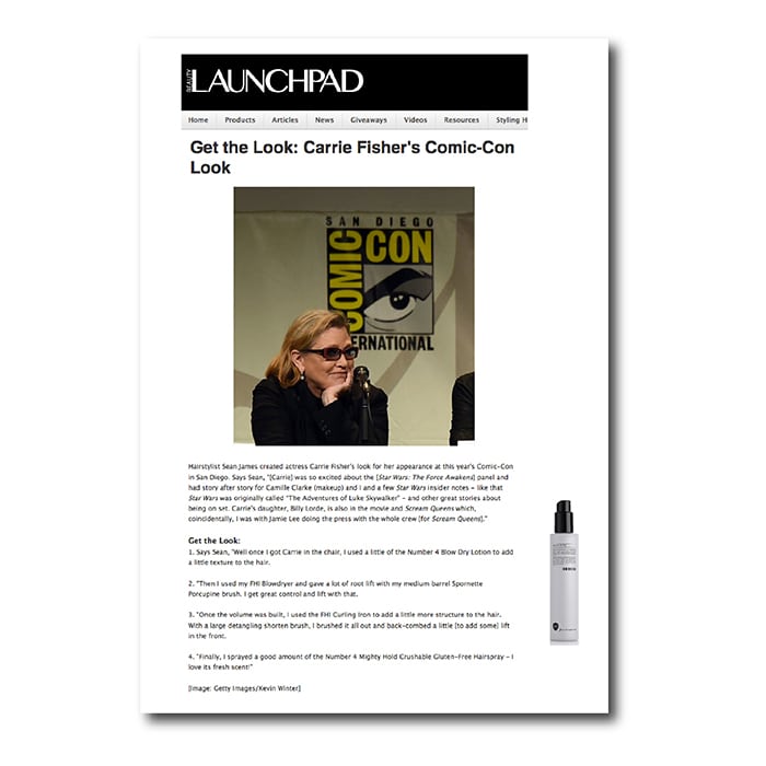 Beauty Launch Pad - Number 4 Hair Care