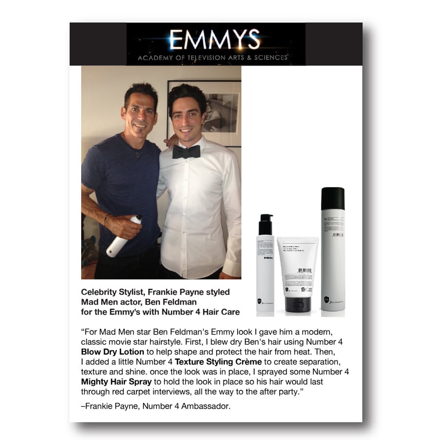 EMMYS - Number 4 Hair Care