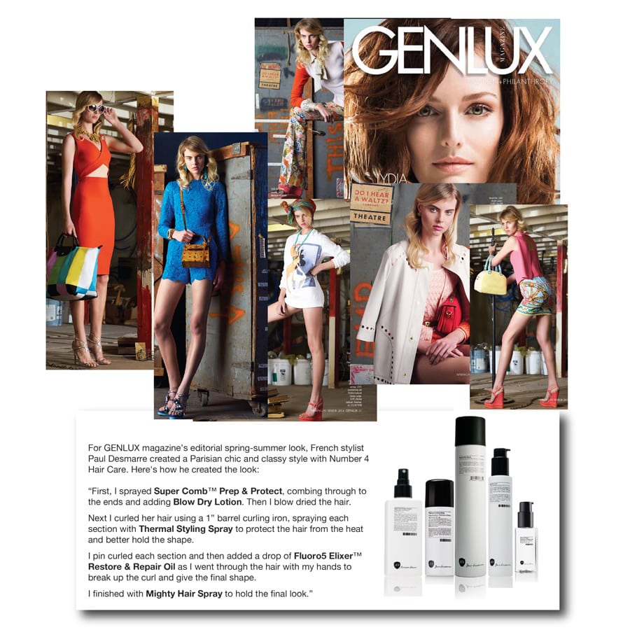 Genlux—Parisian - Number 4 Hair Care