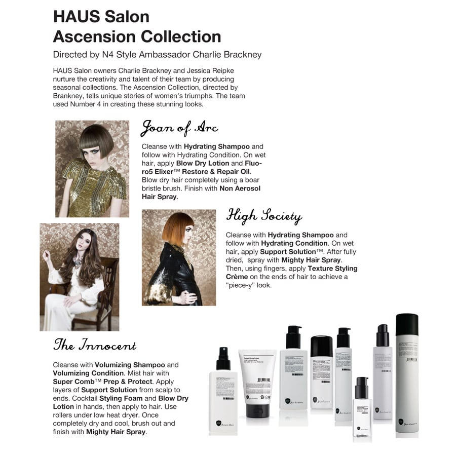 HAUS Salon Ascension Collection - Number 4 Hair Care