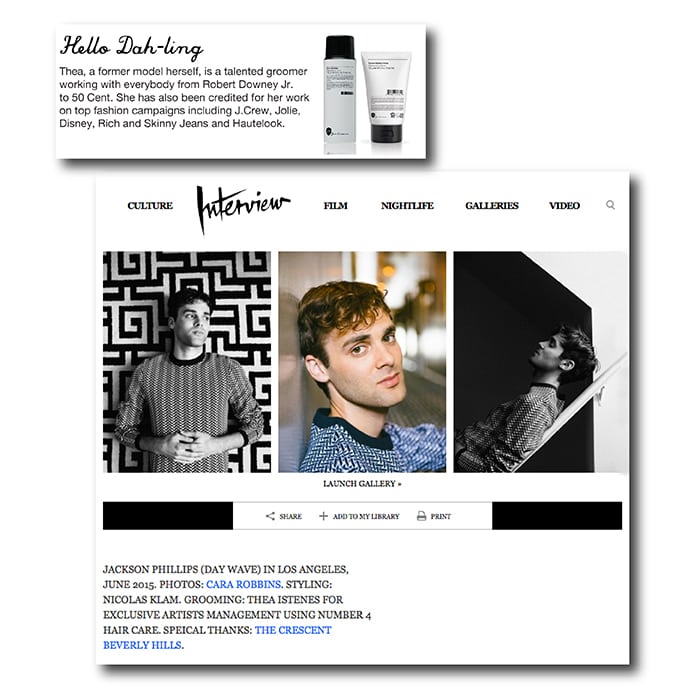 Interview - Number 4 Hair Care