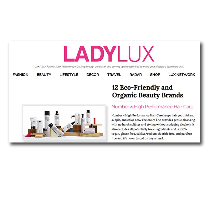 LadyLux - Number 4 Hair Care