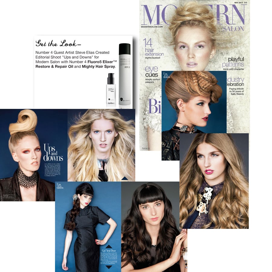 Modern Salon Magazine - Number 4 Hair Care
