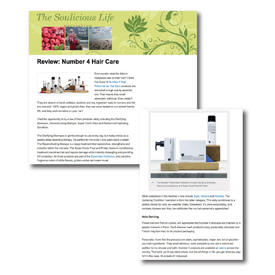 Modern Salon Uncategorized - Number 4 Hair Care