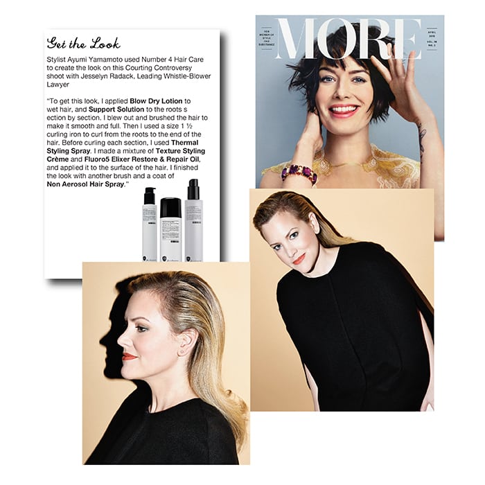 More Magazine - Number 4 Hair Care