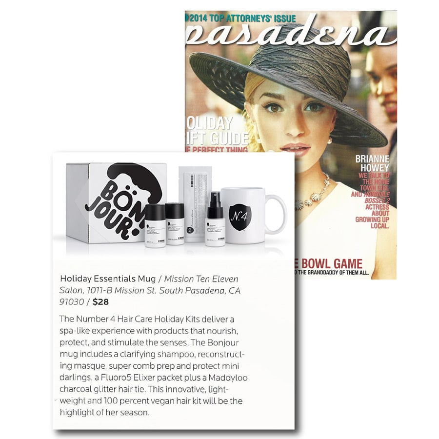 Pasadena Magazine - Number 4 Hair Care