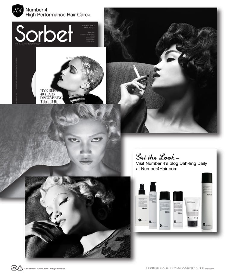 Sorbet Magazine - Number 4 Hair Care
