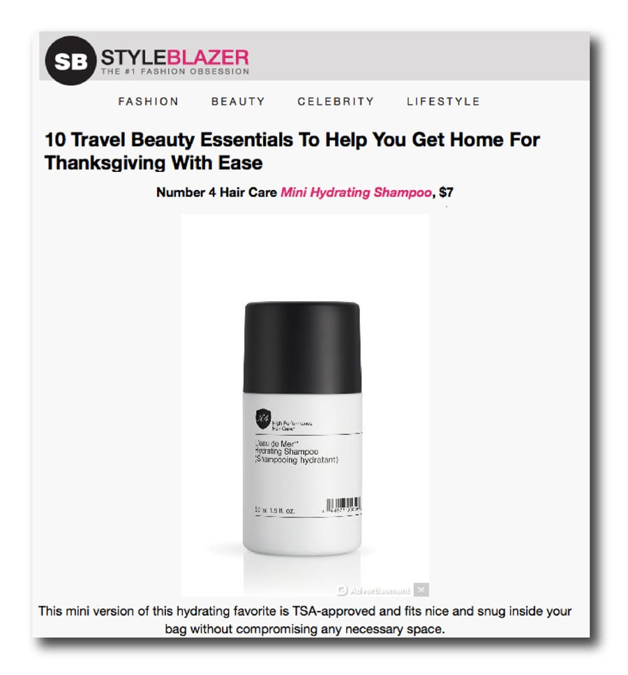 Style Blazer - Number 4 Hair Care