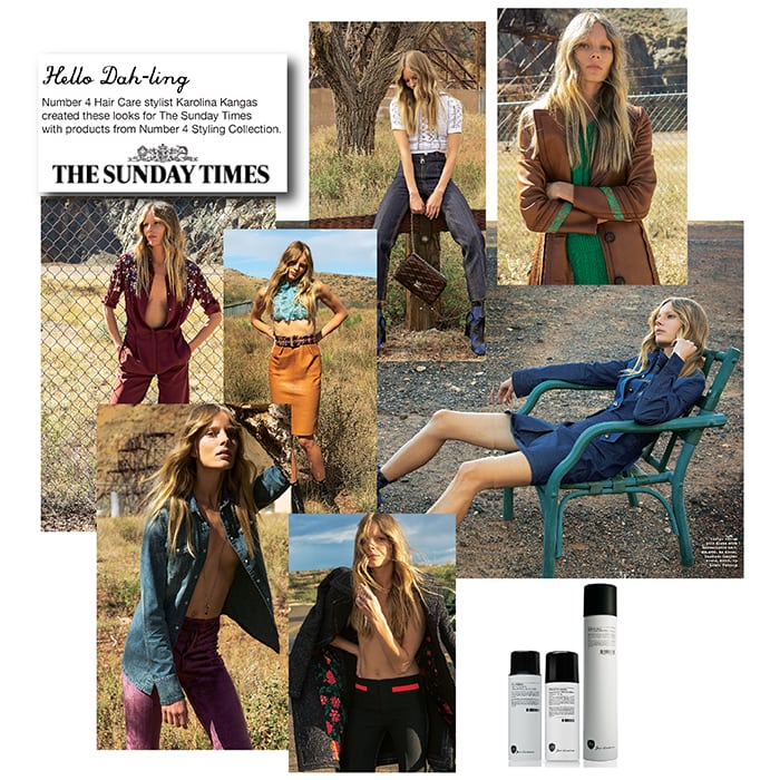 Sunday Times Style Magazine - Number 4 Hair Care
