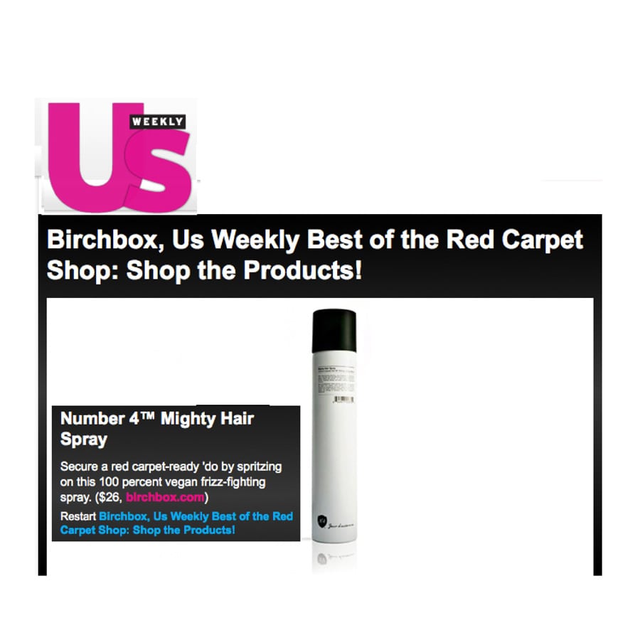 US Weekly—Mighty Hair Spray - Number 4 Hair Care